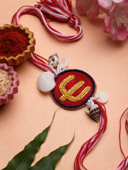 Moedbuille - Handcrafted Silk Multi Strand Rakhi
