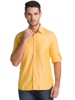 Parx - Medium Yellow Casual Shirt