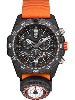 Luminox - Bear Grylls Chronograph Date Analog Dial Color Black Mens Watch-XB3749