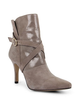Vanilla Moon - Grey Stiletto Ankle Boots