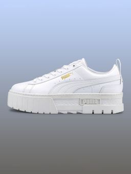 Puma - Mayze Classic Womens White Wedges Shoes