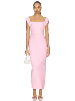 ELLIATT - x REVOLVE Fiona Women's Cap Sleeve Bodycon Maxi Dress Pink