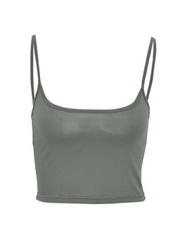 Outzidr - Basic Street Wear V Neck Peplum Blouse