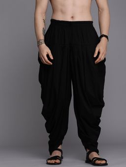 Manyavar - Men Black Patiala