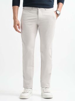 Arrow Sports - Arrow Sport Mens Slim Fit Mid Rise Trousers