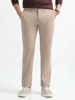 Arrow Sports - Arrow Sport Mens Regular Fit Mid Rise Trousers