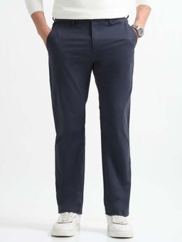 Arrow Sports - Arrow Sport Mens Slim Fit Mid Rise Trousers