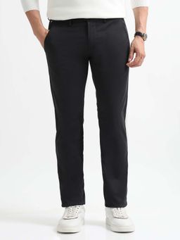Arrow Sports - Arrow Sport Mens Slim Fit Mid Rise Trousers