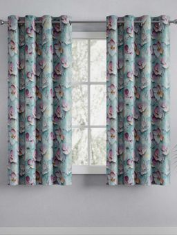 Haus & Kinder - Cotton Blend Printed Soft Impression Window & Door Curtains
