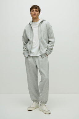 H&M - Men Grey Relaxed Fit Sweatpants
