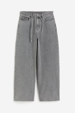 H&M - Women Grey 90S Baggy Regular Jeans