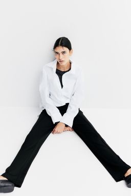 H&M - Women Black Tailo Suit Trousers