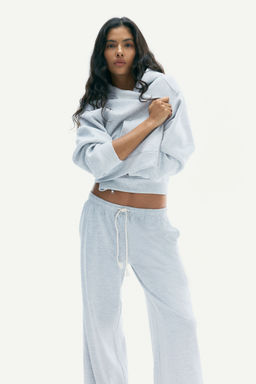 H&M - Women Grey Wide Joggers