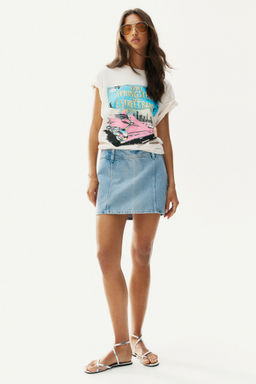 H&M - Women Blue Mini Skirt