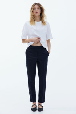 H&M - Women Blue Cigarette Trousers