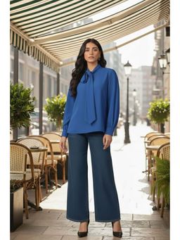 June 9 Clothing - Womens Blue Shirt