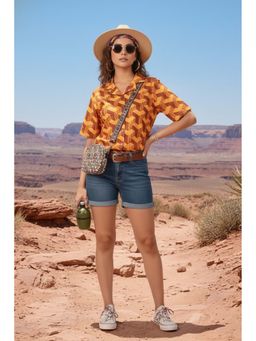 June 9 Clothing - Womens Yellow Shirt