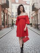 Red color option, Currently selected