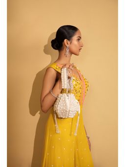 Modarta By Kamakshi - Pearl Potli Bag Elegant Indian Wedding