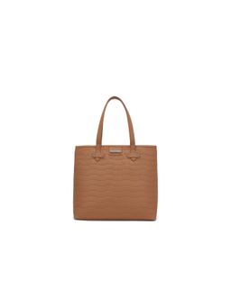 Nautica - Brand Printed Pu Tote Bag For Women (L)