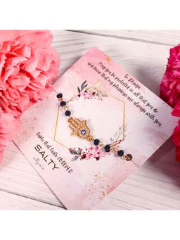 Salty - Pure Stones Evil Eye Hamsa Rakhi