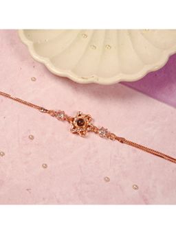 Salty - Floral Crystal Cascade Bracelet