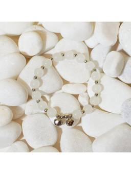 Salty - Natural Bells Beaded Band Bracelet