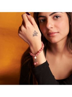 Salty - Cherry Blossom Beaded Band Bracelet