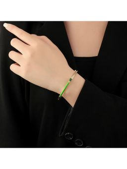 Salty - Delicate Blossom Bracelet -Green