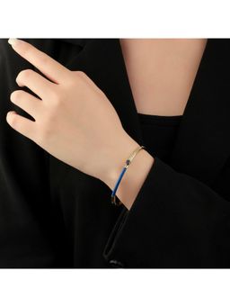 Salty - Delicate Blossom Bracelet -Blue