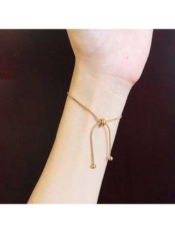 Salty - Solitude Gold Slider Bracelet