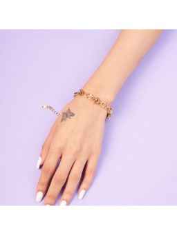 Salty - Twist Of Fate Gold Bracelet