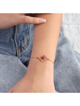 Salty - Tranquil Resin Gold Bracelet