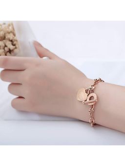 Salty - Forever Linked Heart Charm Bracelet