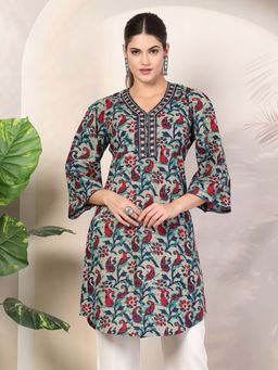 Nayam by lakshita - Women's Blooms Of Traditional Ethnic Upper Kurta