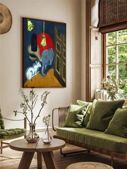 The Art House - Abstract Painting (30X40 Inches)