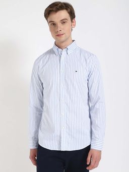 Tommy Hilfiger - Blue Stripes Regular Fit Shirt