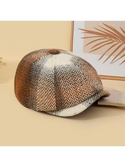 Salty - The Gatsby Tweed Cap - Brown