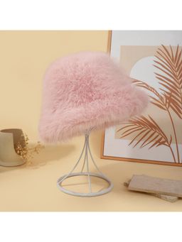 Salty - Blush Cloud Faux Fur Hat