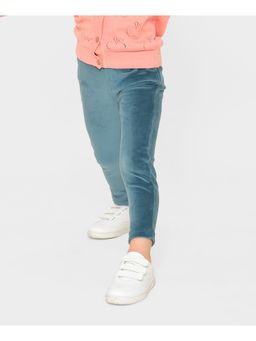 Mi Arcus - Solid Legging for Girls Blue