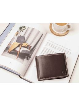 FAVORI - Brown Filato Bi-Fold Men Leather Wallet