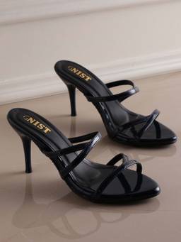 GNIST - Classic Pointed Toe Navy Blue Stilettos