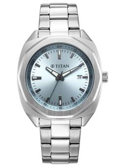 Titan - Classique Deca Quartz Analog 3 Hands With Date Display Watch - 90245SM01 (M)