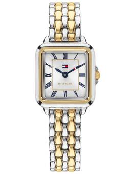 Tommy Hilfiger - Mia Quartz Basic Slim Analog Silver White Dial Two Tone Watch - TH1782915W (M)