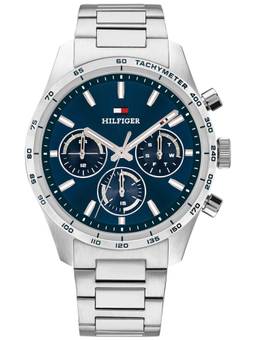 Tommy Hilfiger - Hampton Quartz Multifunction Analog Navy Dial Silver Watch - TH1792278W (M)