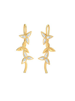 KuberBox - Kalapi Hook Earrings 18K Gold