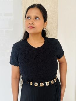 CrossKulture - Black Women Leather Belt