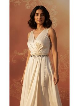CrossKulture - Silver Women Metal Bling Belt