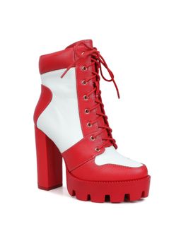 London Rag - Colorblock Red Boots