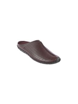 Walkway - Men Brown Synthetic Slip On Sandals